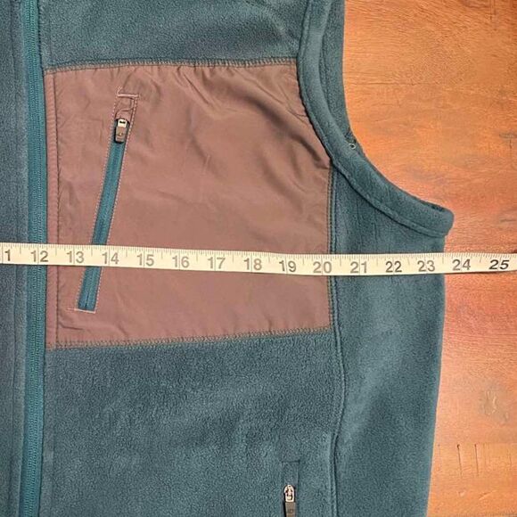 NordicTrack Вark Еurquoise Сolor Men’s Fleece Vest  size L - Picture 13 of 14